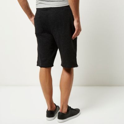 Dark grey jogger shorts